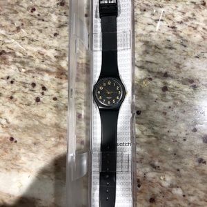 Black GB274 Swatch Watch